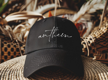 Load image into Gallery viewer, Anthem Baseball Cap | Black or Khaki | Script Design