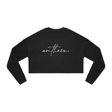 Load image into Gallery viewer, Anthem (script) Cropped Sweatshirt