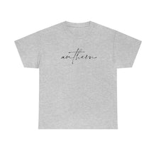 Load image into Gallery viewer, Anthem (script) Heavy Cotton Tee // Unisex