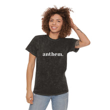 Load image into Gallery viewer, Anthem (block) Mineral Wash Tee // Unisex
