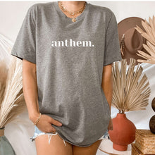 Load image into Gallery viewer, Anthem (block) Bella Tee // Unisex
