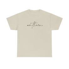 Load image into Gallery viewer, Anthem (script) Heavy Cotton Tee // Unisex
